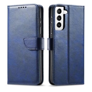 Magnet dėklas Samsung Galaxy S22+ – mėlynas, atverčiamas -- Samsung Galaxy S22+