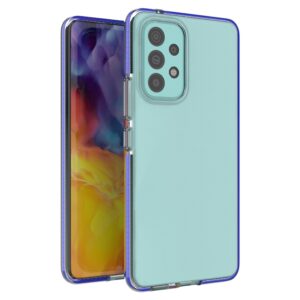 Spring Case TPU dėklas Samsung Galaxy A73 – tamsiai mėlynas -- Samsung Galaxy A73