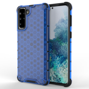 Šarvuotas „Honeycomb“ dėklas Galaxy S22+ – mėlynas -- Samsung Galaxy S22+