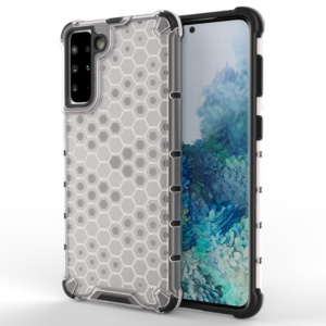Šarvuotas „Honeycomb“ dėklas Samsung Galaxy S22+ – skaidrus -- Samsung Galaxy S22+