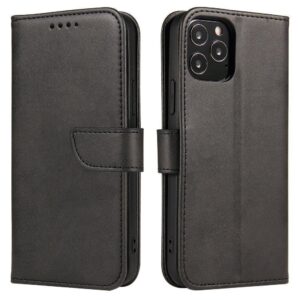 Magnet Case elegskruzdžių dėklo dangtelis su atvartu ir stovo funkcija Motorola Moto G Stylus 2022 juodai -- Cell phone...