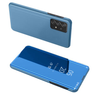 Clear View dėklas Samsung Galaxy A73 – mėlynas -- Samsung Galaxy A73