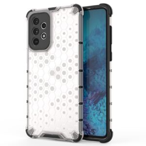 Skaidrus hibridinis dėklas Samsung Galaxy A73 – Honeycomb -- Samsung Galaxy A73