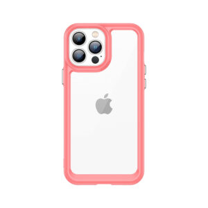 Outer Space Case dėklas iPhone 12 Pro Max – raudonas -- iPhone 12 Pro Max