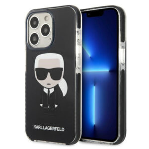 Karl Lagerfeld dėklas iPhone 13 Pro/13 – juodas