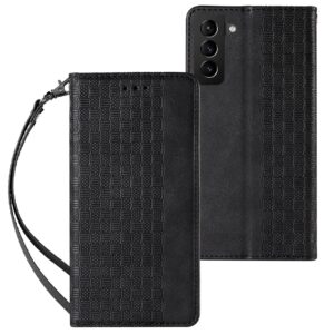 Magnet Strap dėklas Samsung Galaxy S22+ – juodas -- Samsung Galaxy S22+