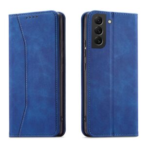Magnet Fancy Case dėklas Samsung Galaxy S22+ – mėlynas -- Samsung Galaxy S22+