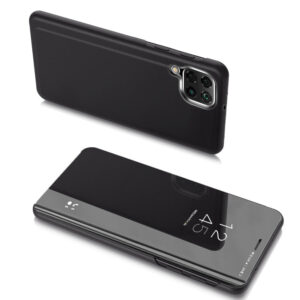 Clear View dėklas Samsung Galaxy M53 5G – juodas -- Samsung Galaxy M53