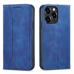 Magnet Fancy Case dėklas iPhone 14 – mėlynas