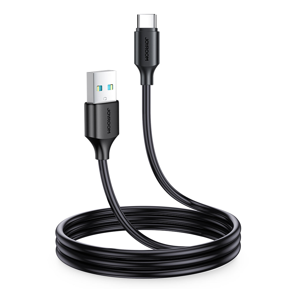 Joyroom Long-Lasting Series A9 Laidas USB-A / USB-C 3A 1m - juodas