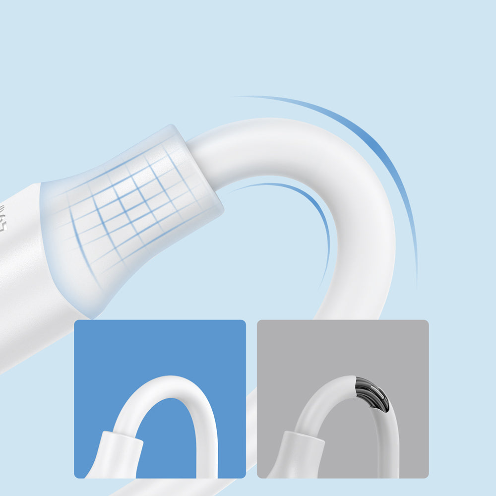 Joyroom Long-Lasting Series A9 Laidas USB-A / USB-C 3A 1m - juodas