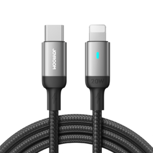 Joyroom Extraordinary Series A10 Laidas Lightning / USB-C PD 20W 1.2 m - juodas