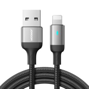 Joyroom Extraordinary Series A10 USB-A / Lightning 2.4A laidas 1.2 m - juodas