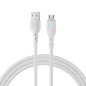 Joyroom Premium Series A13 USB-A / micro USB 2.4A laidas 2 m - baltas