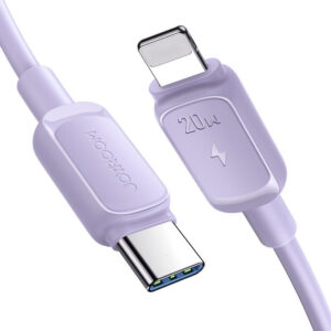Joyroom Multi-Color Series A14 USB-C / Lightning 20W Laidas 1.2 m - violetinis