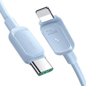 Joyroom Multi-Color Series A14 USB-C / Lightning 20W Laidas 1.2 m - mėlynas