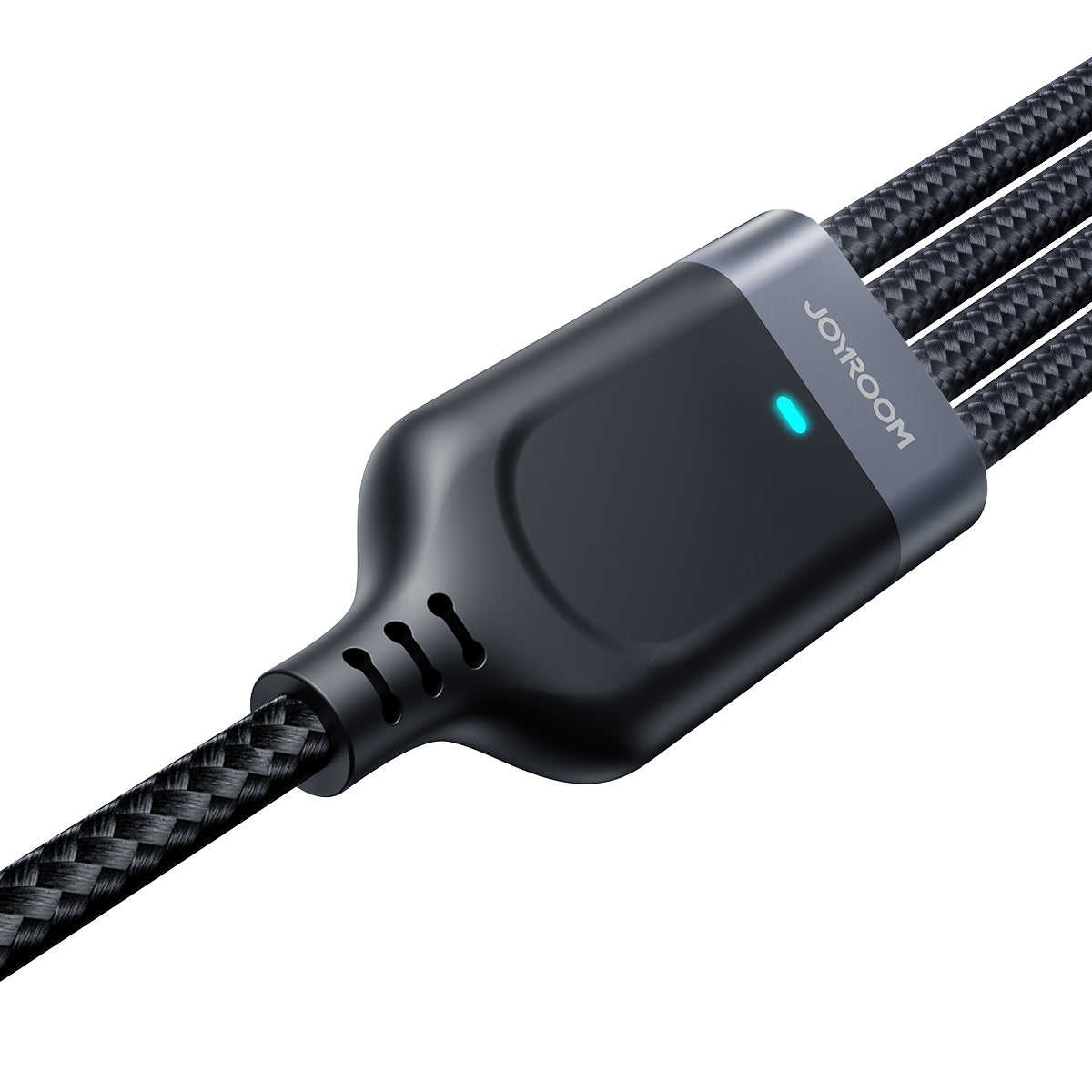 Joyroom laidas Multi-Use Series S-A18 4in1 USB-A - USB-C / Lightning / Lightning / micro USB 1.2m juodas