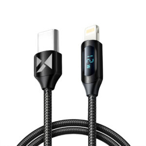 Wozinsky laidas Lightning - USB-C WUCLC1 36W 480Mb/s 1m juodas