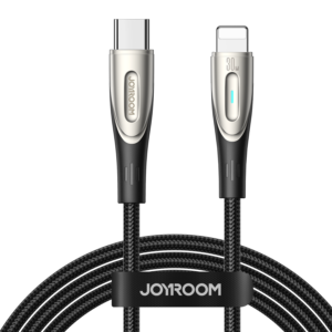 Joyroom Star-Light Series SA27-CL3 USB-C / Lightning 30W 1.2m Laidas - juodas