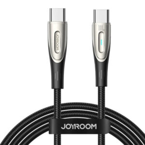 Joyroom Star-Light Series SA27-CC5 USB-C / USB-C Laidas 100W 1.2m - juodas