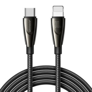 Joyroom Pioneer Series SA31-CL3 USB-C / Lightning 30W 1.2m Laidas - juodas