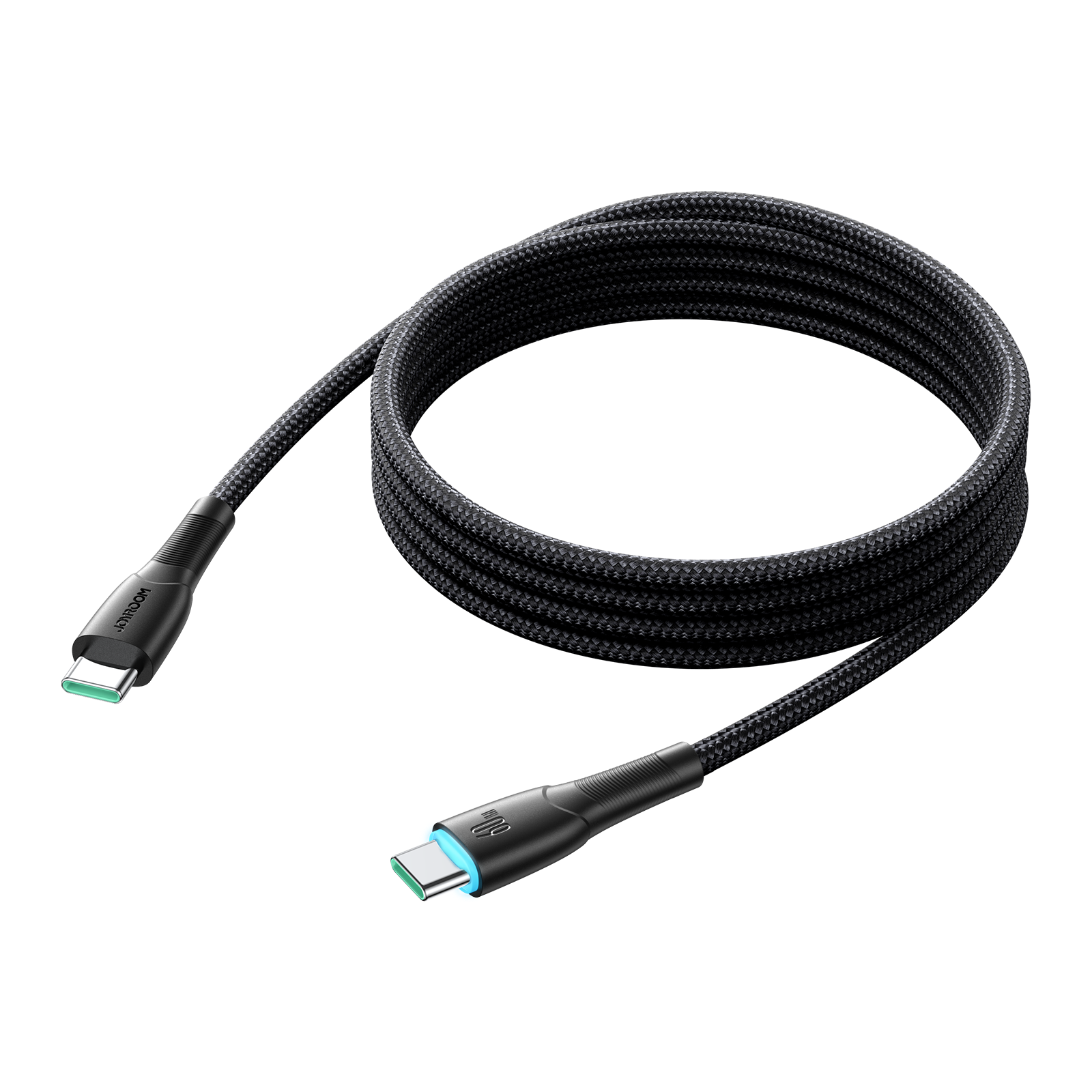 Joyroom Starry Series SA32-CC3 USB-C / USB-C Laidas 60W 1m - juodas