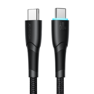 Joyroom Starry Series SA32-CC3 USB-C / USB-C Laidas 60W 1m - juodas
