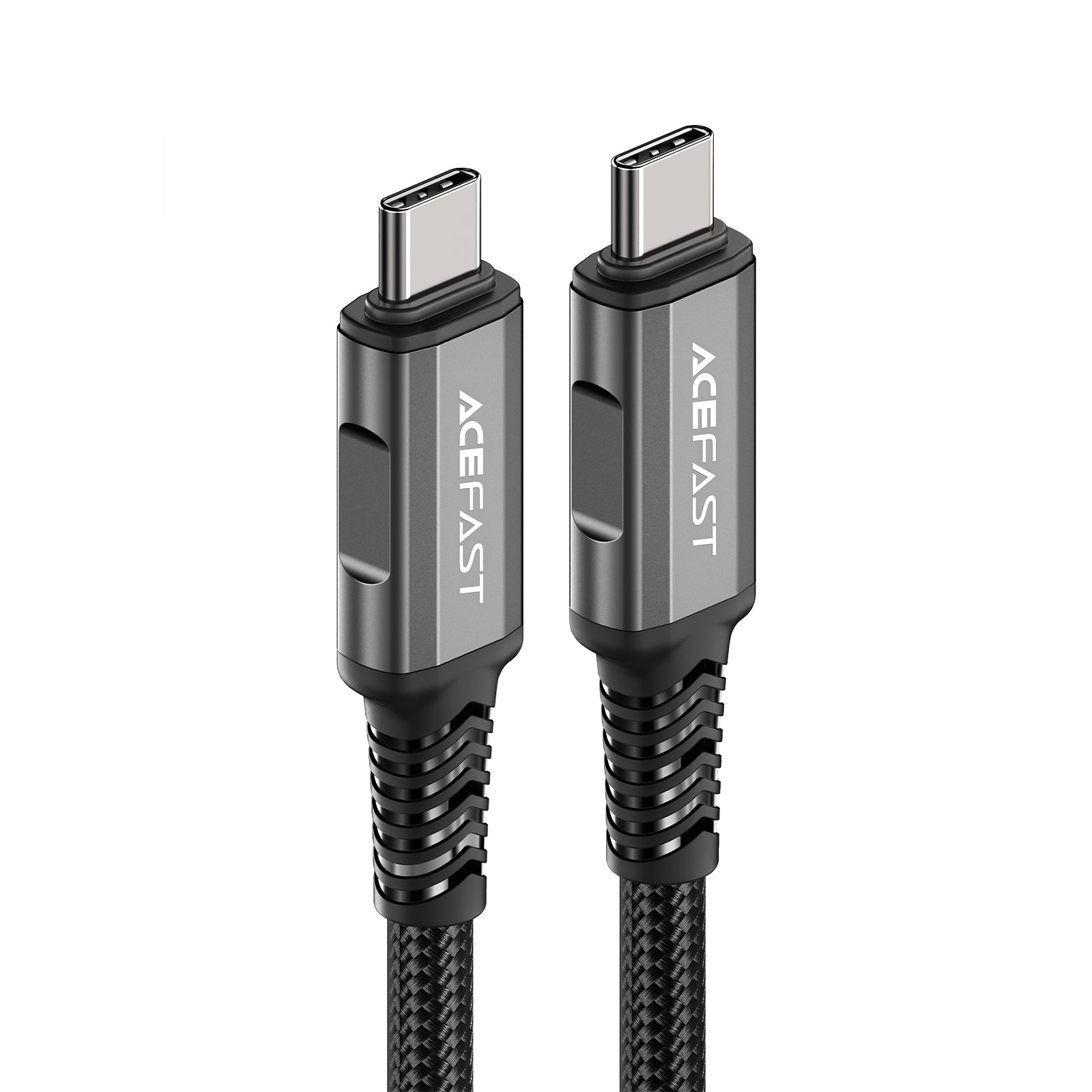 Acefast C1-09 USB-C / USB-C USB4 PD3.1 laidas 5A 1m - pilkai-juodas