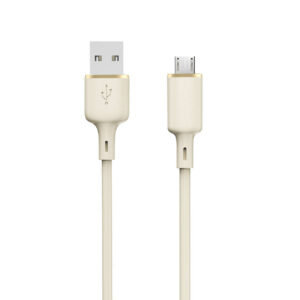 Dudao L7SM USB-A - Micro USB laidas 5A 1m - smėlio
