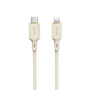 Dudao L7SCL USB-C - Lightning laidas 30W 1m - smėlio