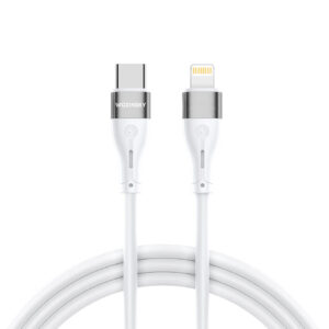 Wozinsky laidas WSTCL1 Lightning / USB-C PD 27W 1 m baltas