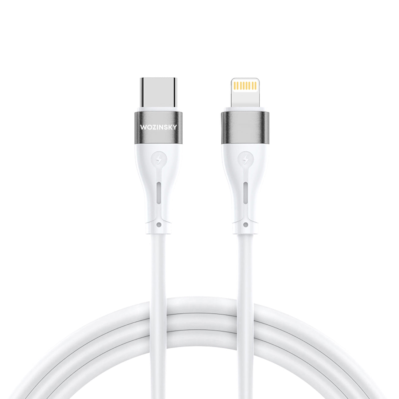 Wozinsky laidas WSTCL1 Lightning / USB-C PD 27W 1 m baltas