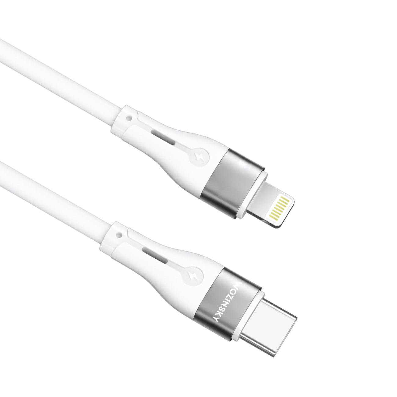 Wozinsky laidas WSTCL1 Lightning / USB-C PD 27W 1 m baltas