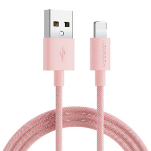 Joyroom laidas Colorful Data Cable S-2030M13 USB-A / Lightning 2.4A 2 m rožinis