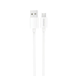 Dudao L4SM USB-A / micro USB laidas 2A 1m - baltas
