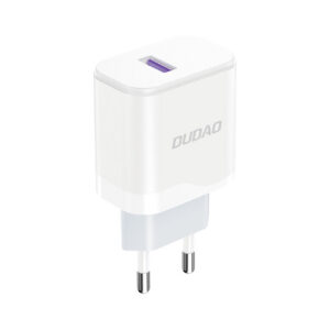 Dudao A20EU USB-A 18W tinklo įkroviklis - baltas