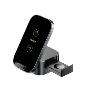 Dudao A11Pro+ 15W 3in1 indukcinis įkroviklis telefonui/išmaniajam laikrodžiui/ausinėms - juodas