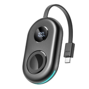 Joyroom Išorinė baterija JR-W09 3W belaidis įkrovimas su USB-C laidu, skirta Apple Watch - juoda