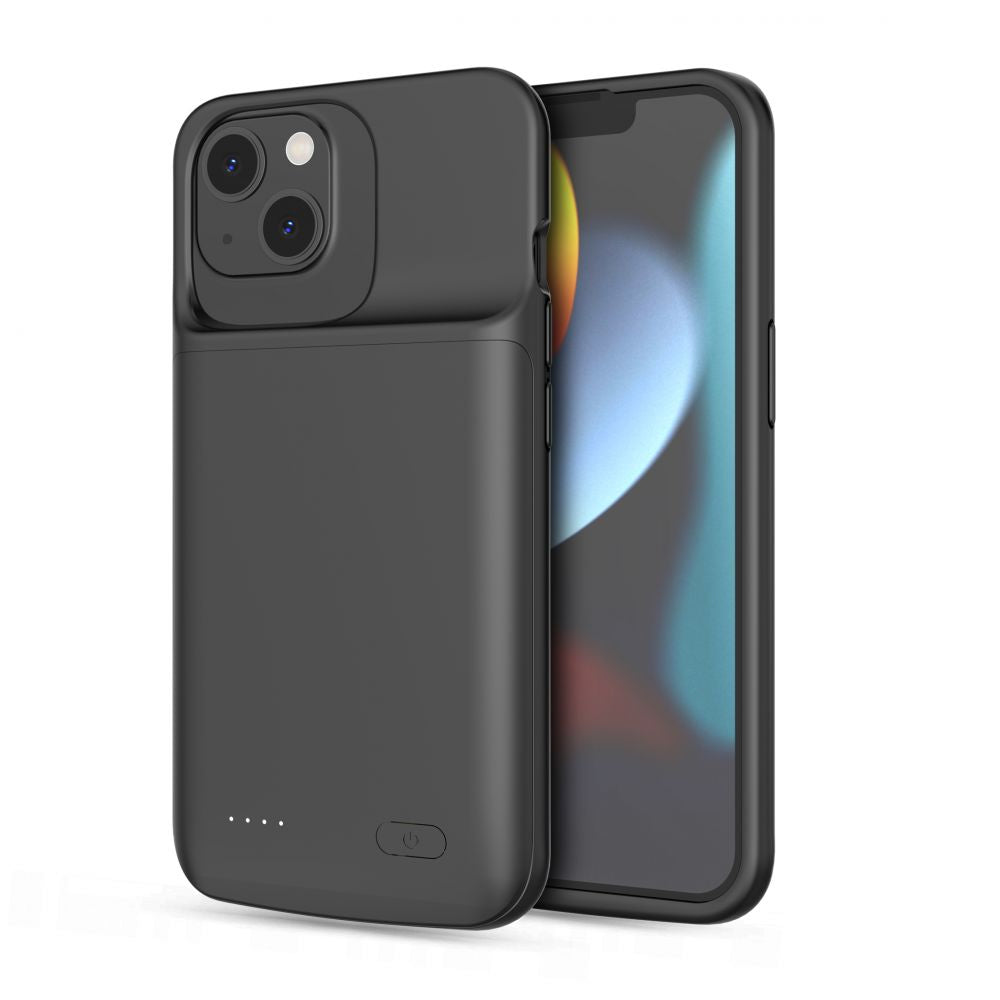 Tech-Protect PowerCase, skirta iPhone 13 / 13 Pro, su 4800mAh išorine baterija - juoda