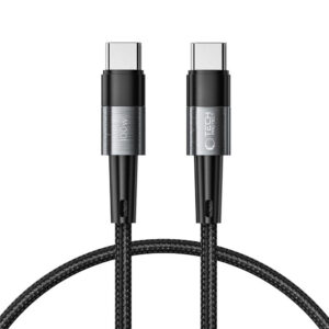 Tech-Protect UltraBoost USB-C / USB-C PD laidas 100W 5A 0.25m - pilkas