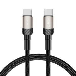 Tech-Protect UltraBoost Evo USB-C / USB-C PD laidas 100W 5A 1m - titano
