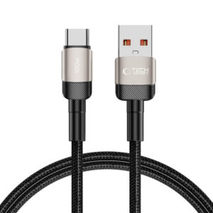 Tech-Protect UltraBoost Evo USB-C / USB-A laidas 100W 5A 1m - titano