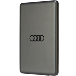 Audi Big Logo Išorinė baterija MagSafe indukcinė 15W 5000mAh - pilkas