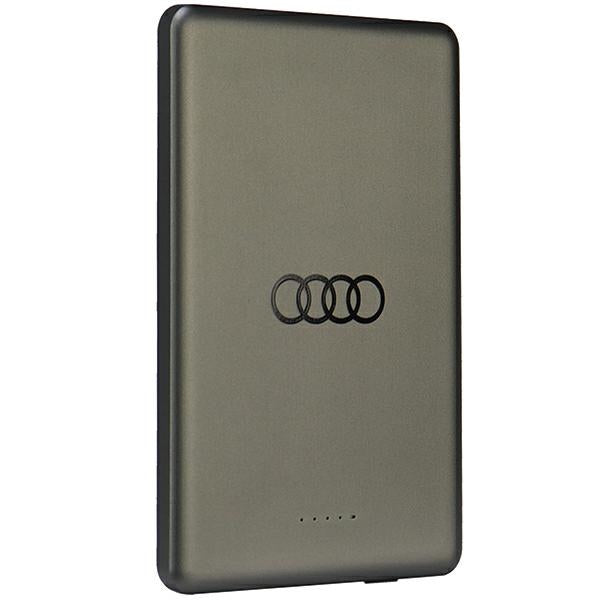 Audi Big Logo Išorinė baterija MagSafe indukcinė 15W 5000mAh - pilkas