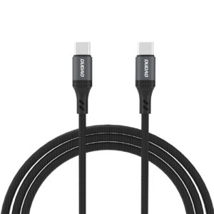 Dudao L3CC USB-C - USB-C 60W 2m pintas laidas - juodas