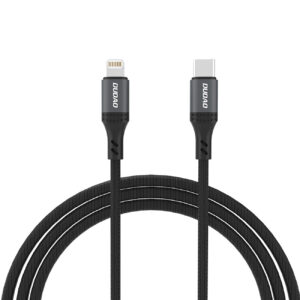 Dudao L3CL USB-C - Lightning 30W pintas laidas 1.2m - juodas