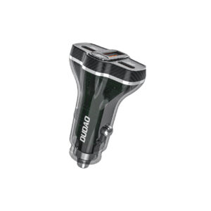 Dudao R78 78W automobilinis įkroviklis USB-C PD / 2xUSB-A QC - juodas