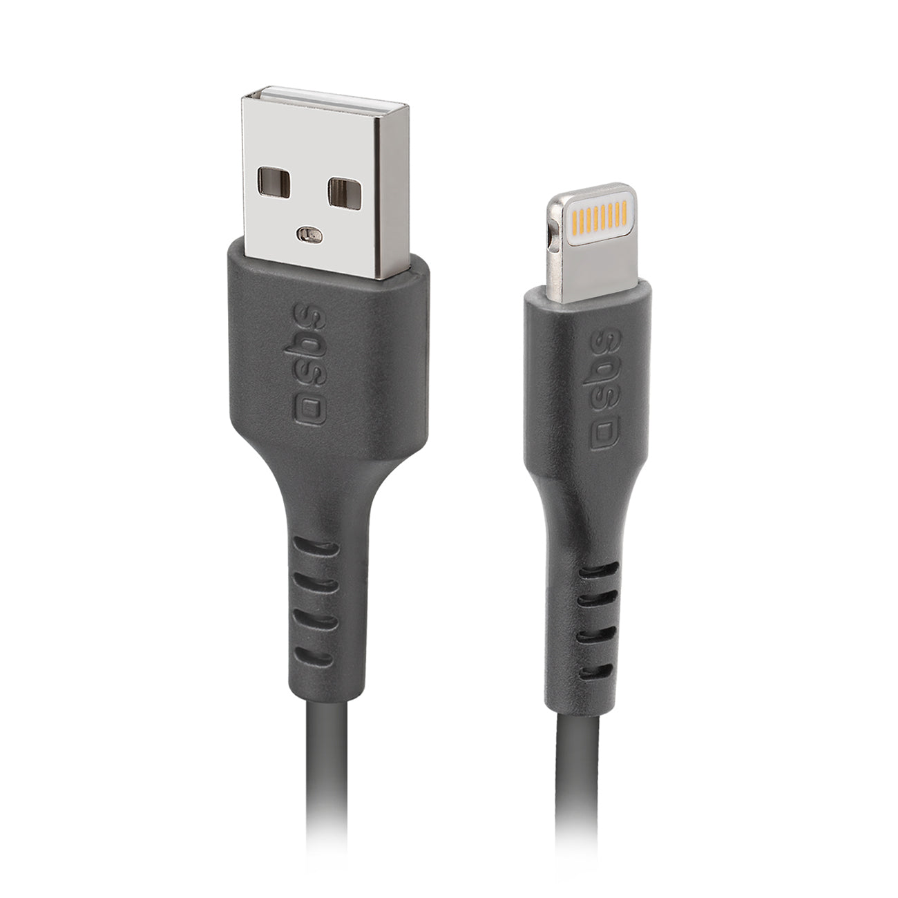SBS TECABLEUSBIP589K USB-A - Lightning laidas 1m MFi sertifikuotas - juodas