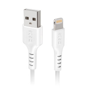 SBS TECABLEUSBIP589W USB-A - Lightning laidas - baltas