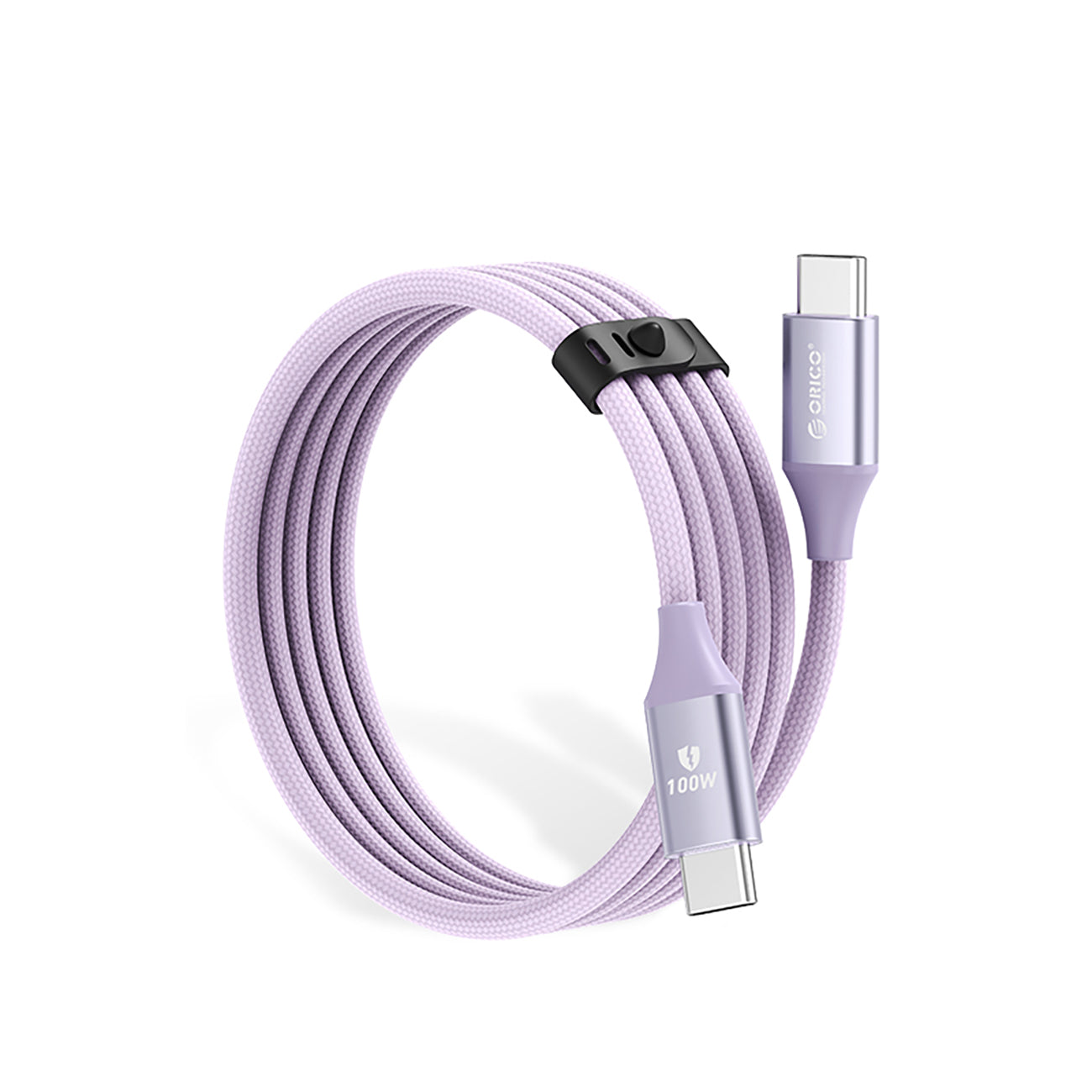 Orico CDX Laidas USB-C - USB-C 100W 5A Power Delivery 1m violetinis